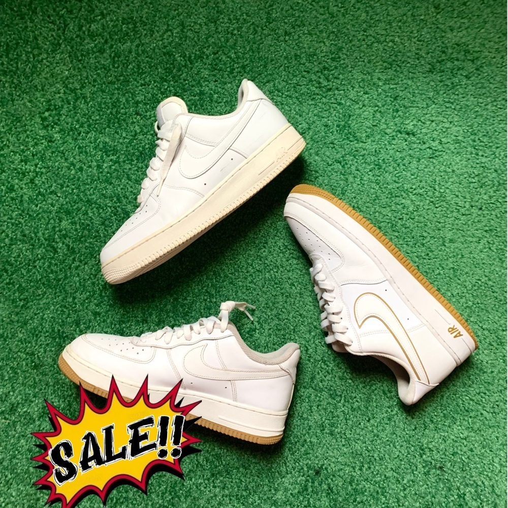 White AF1s